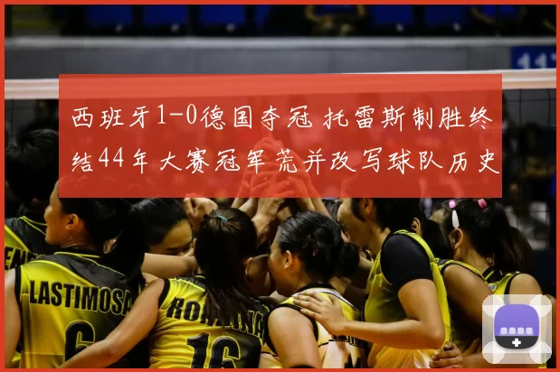 西班牙1-0德国夺冠 托雷斯制胜终结44年大赛冠军荒并改写球队历史